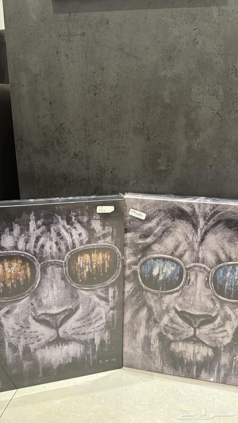 لوحة فنية   اسد   للبيع64227347129730110