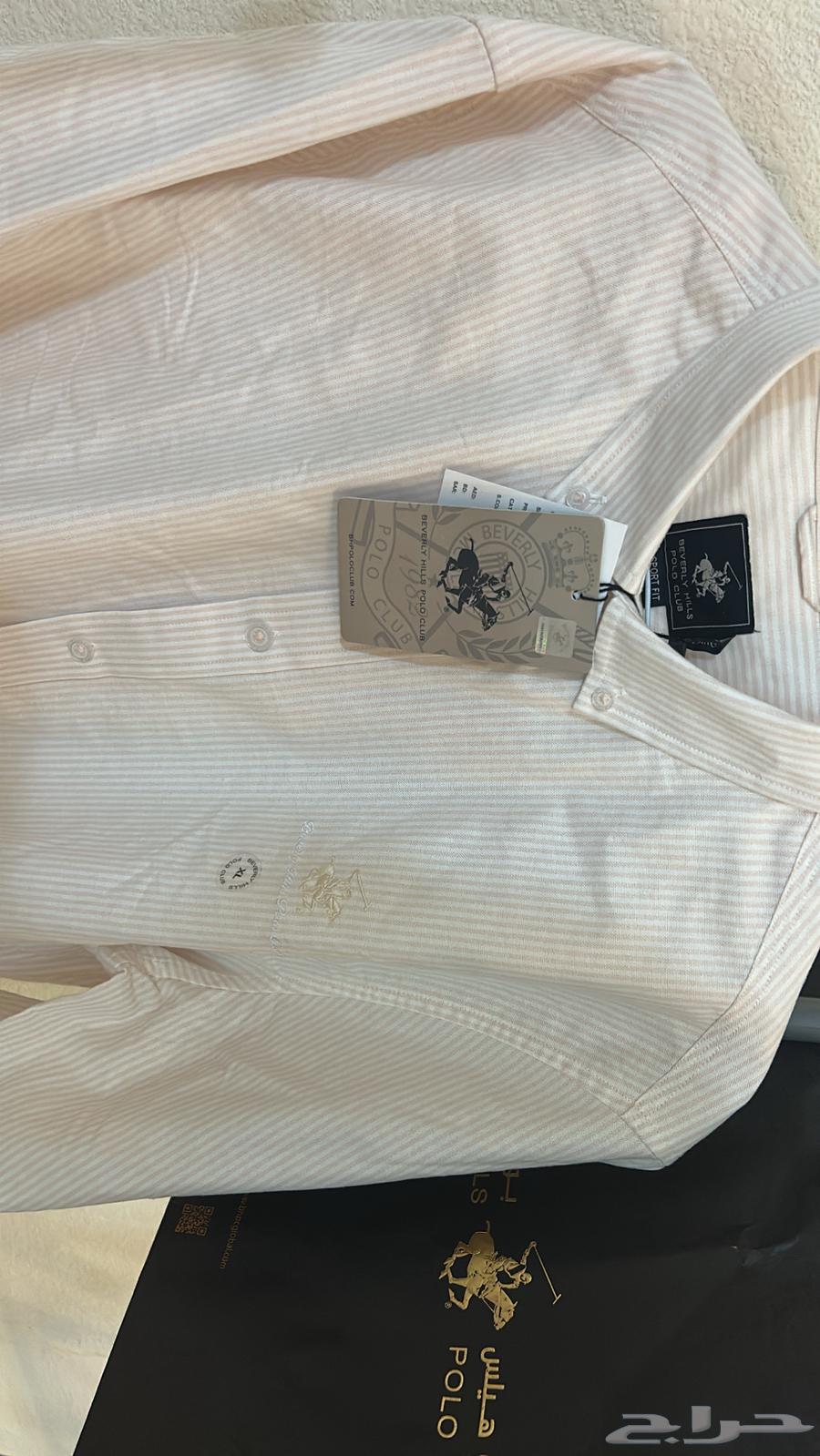 قميص بفرلي هيلز بولو كلوب جديد ما انلبس ابد64225360994819113