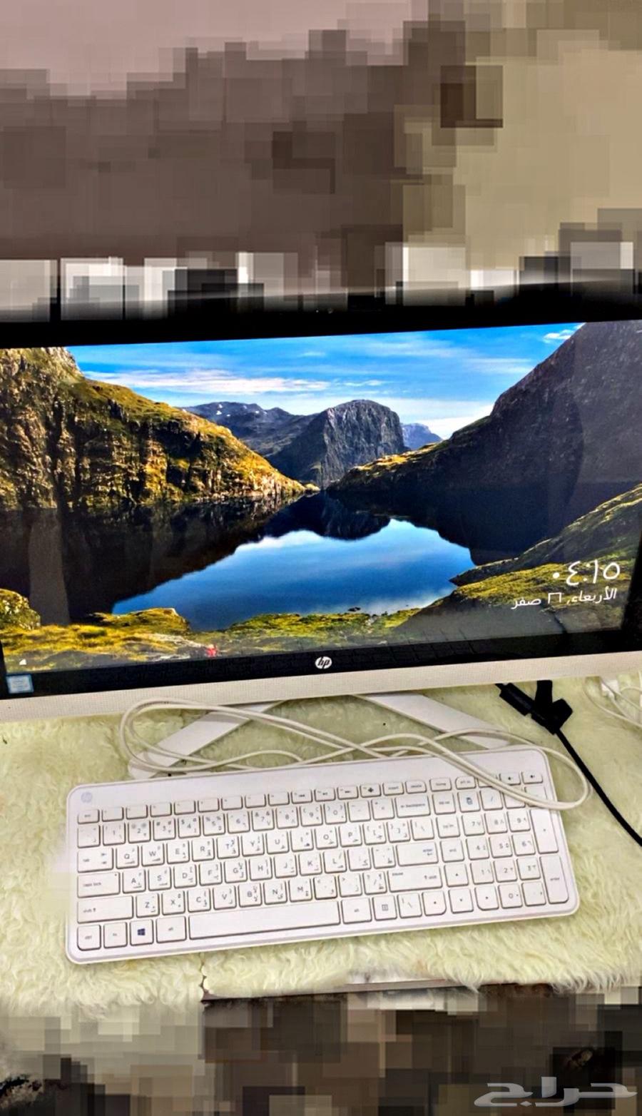 للبيع جهاز كمبيوتر مكتبي hp جديده و ومع كيبورد و ماوس hp64224533863041114