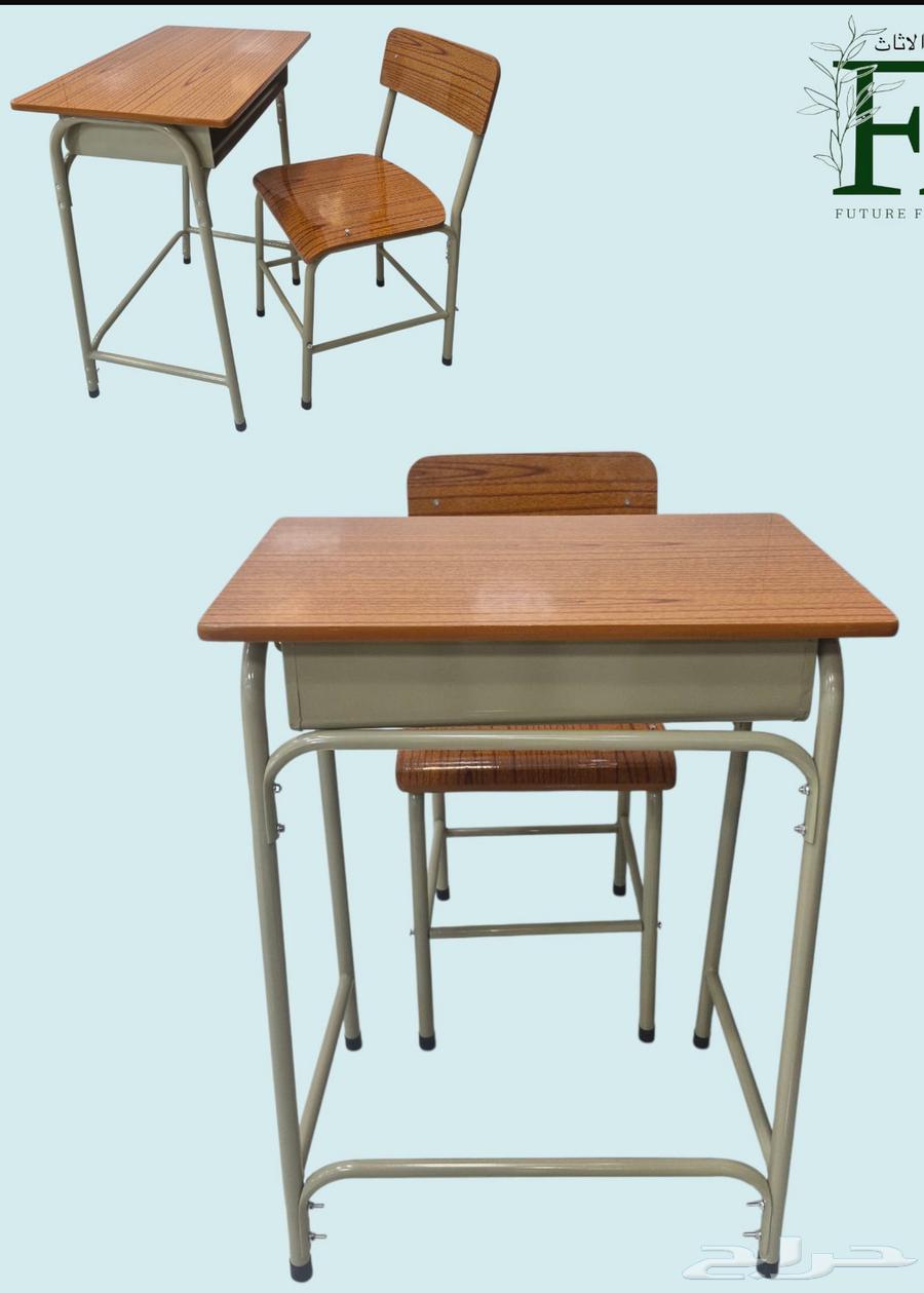 طاولة مدرسية خشب كرسي  طاوله64212544467458112
