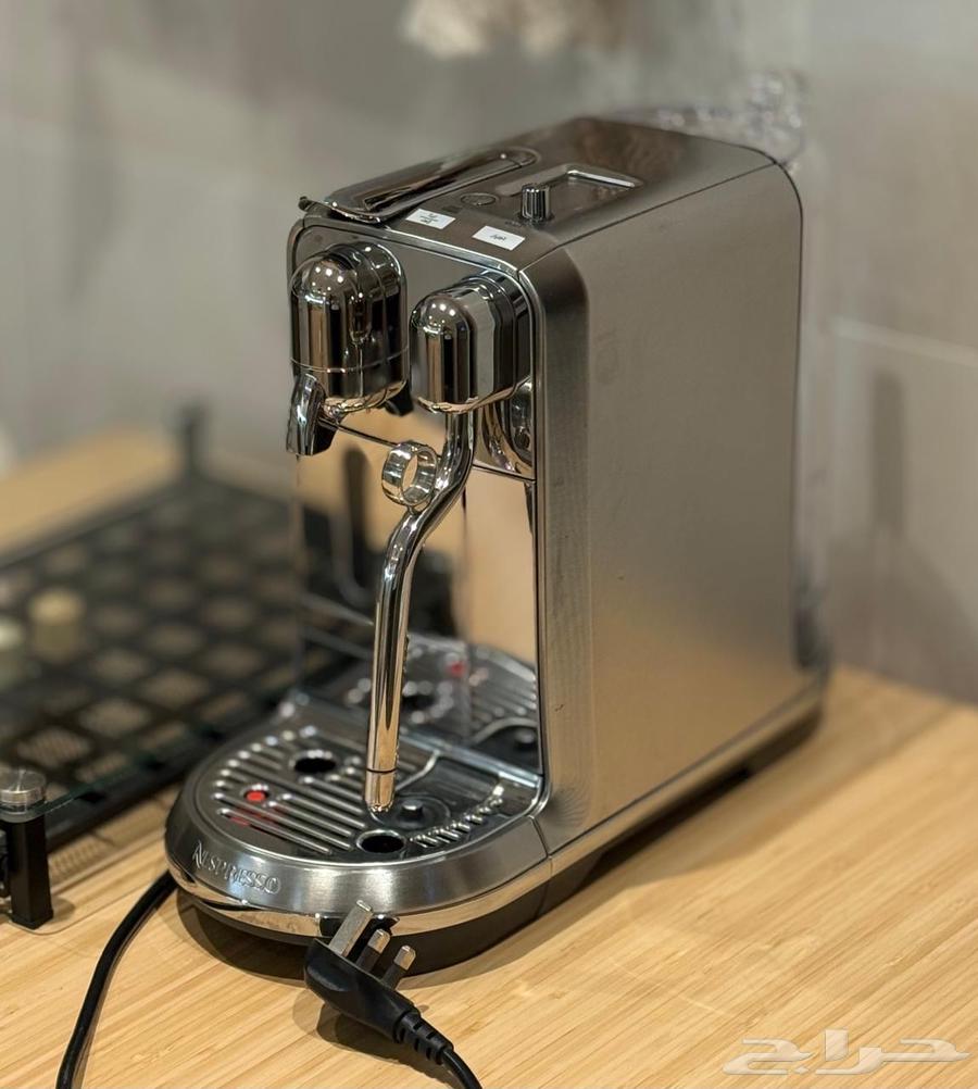 للبيع مكينة قهوة نسبريسو نوع ( كرياتيستا ) الاحساء64212544781697111