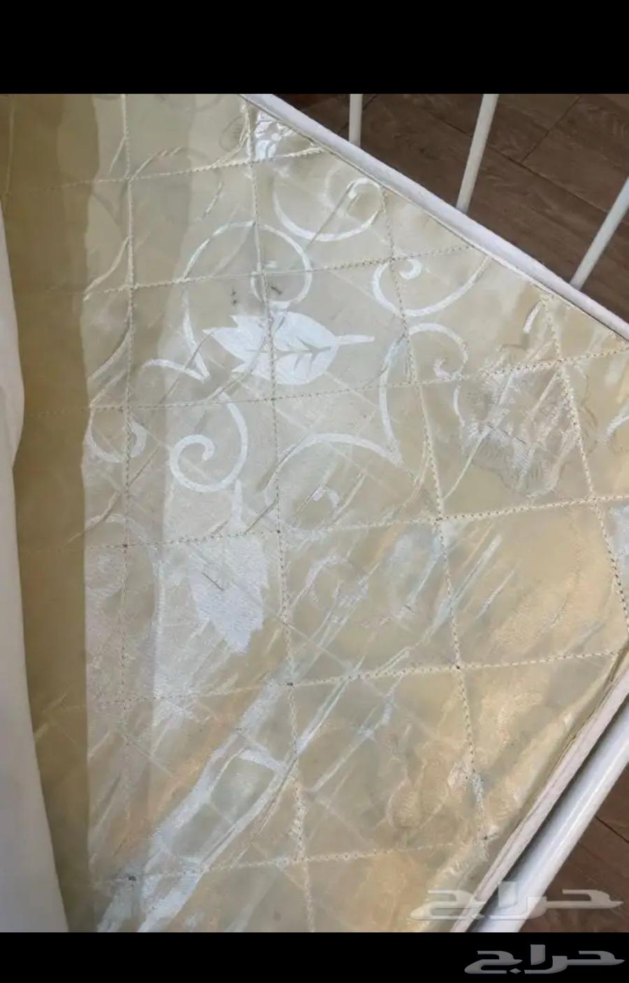 Clean used IKEA single and a half bed with wooden slats under the mattress64212962359169112