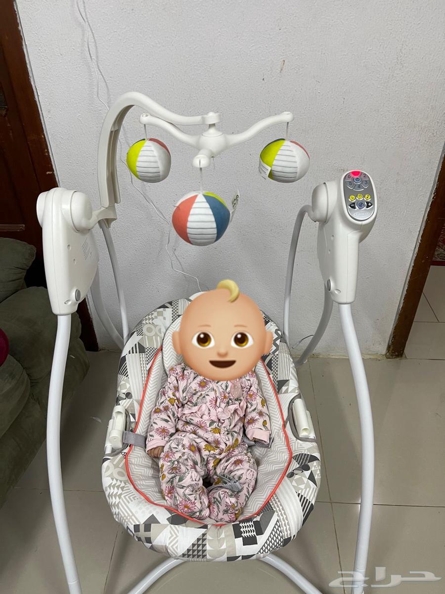 سرير اطفال ومرجوحه ونطيطه64221095162243113