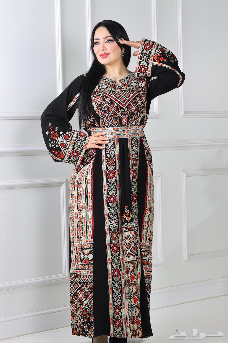 ثوب فلسطيني راقيه وفخمة بالبس. بسعر 180 ريال64229295552899114