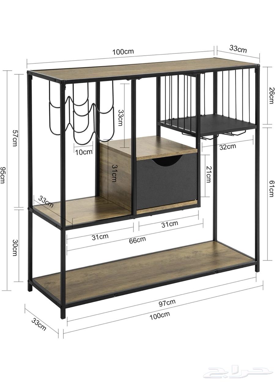 طاوله رف تخزين للغرف جديده64223806116865112