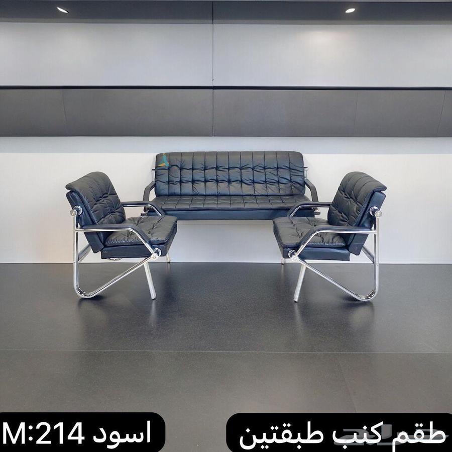 طقم كنب جلد (كراسي انتضار)64214232621442111