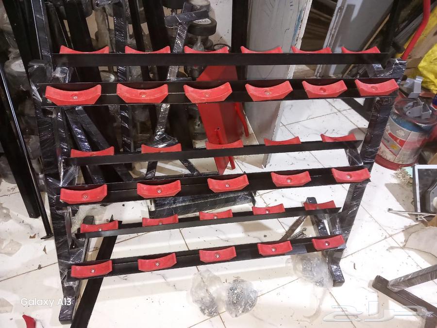 رف دنابل تخزين طاولت و كرة طبية حقيبة اثقال64224533937155110