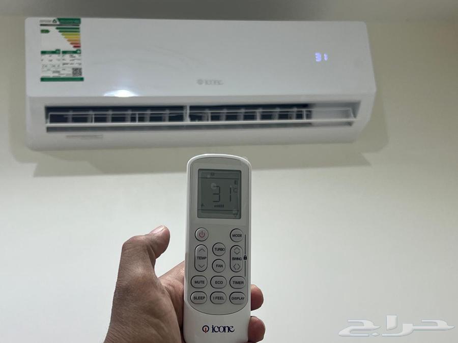 ICONE Split Air Conditioner, Hot and Cold, 12 Units, Used for 3 Months64217530248449114