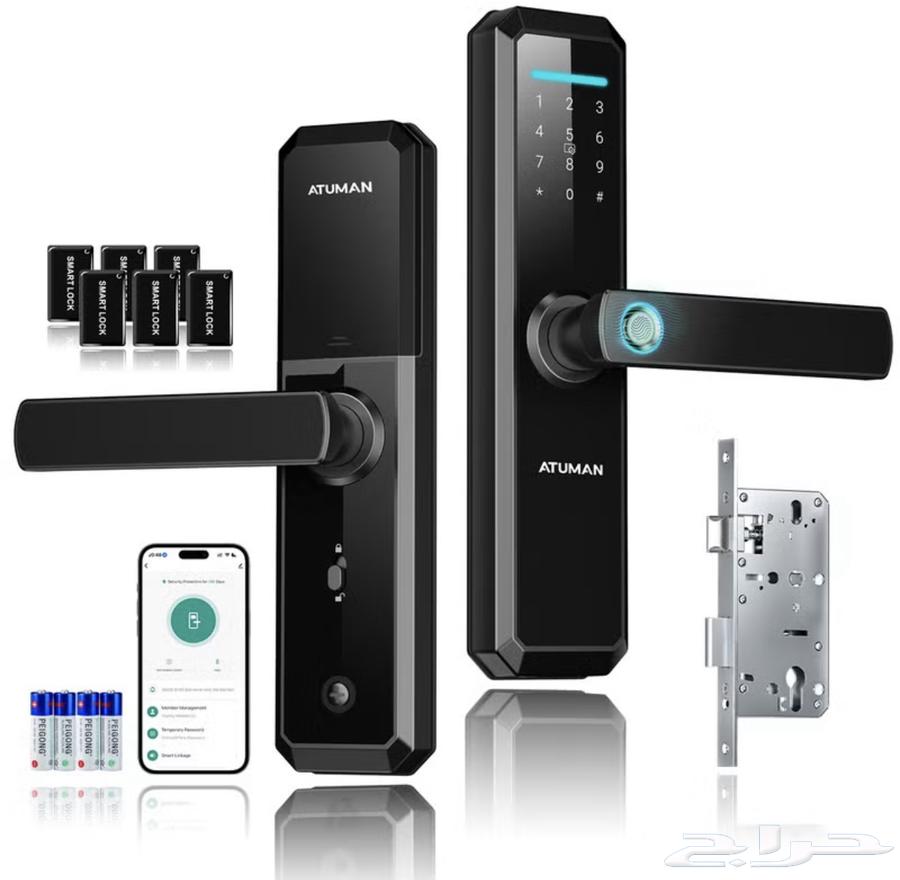 Smart Door Locks (Indoor - Outdoor) Fingerprint, Card, App, and Code64208716250625111