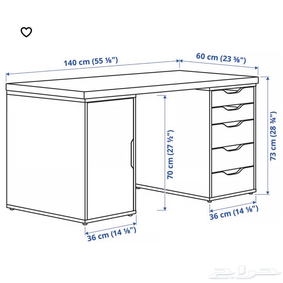 طاولة مكتبيه وكرسي قيمنق64228201422594111