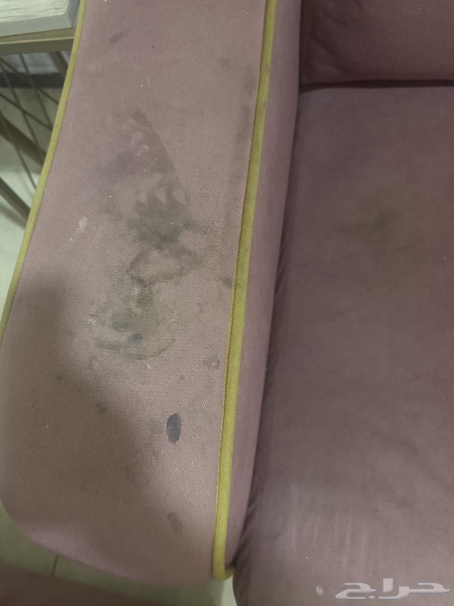 كنب ثلاث قطع كلها نفرين نفس الي بالصوره يحتاج غسيل فقط64211935902337111