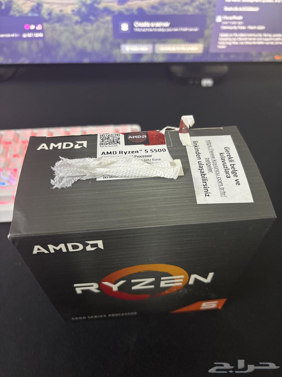 Ryzen5 5500 processor64228201343489111