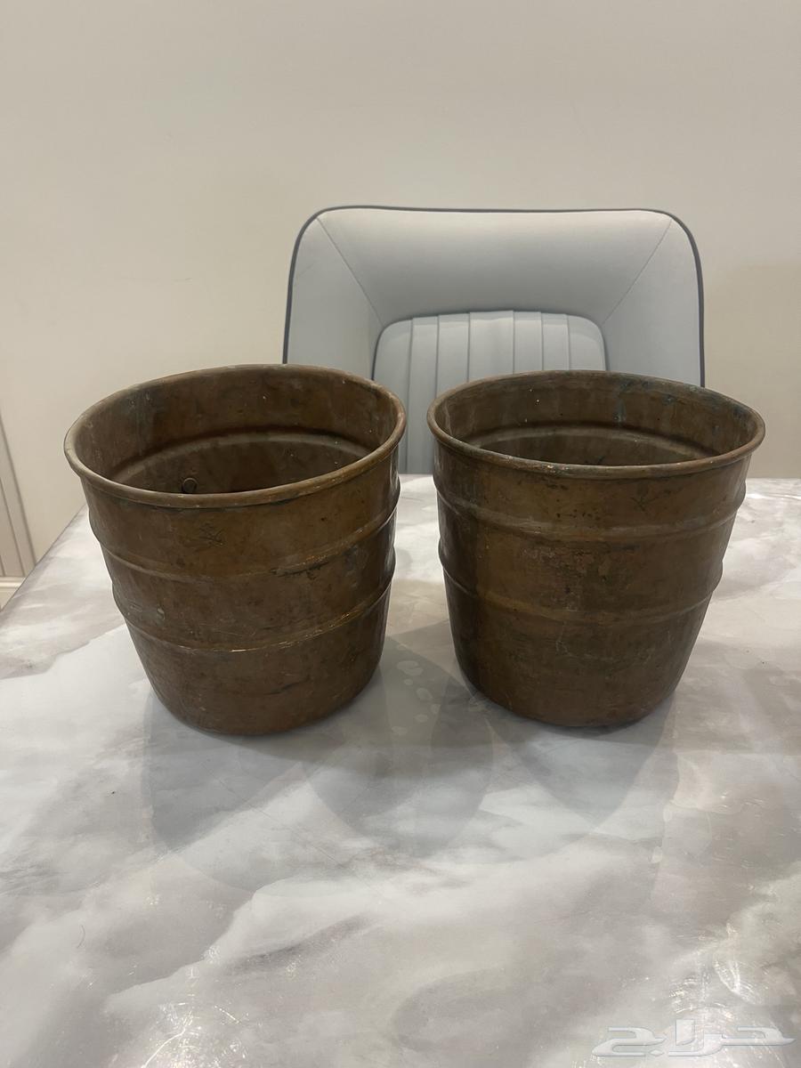 صاع وقدور نحاس احمر قديم اثري64208716259714111
