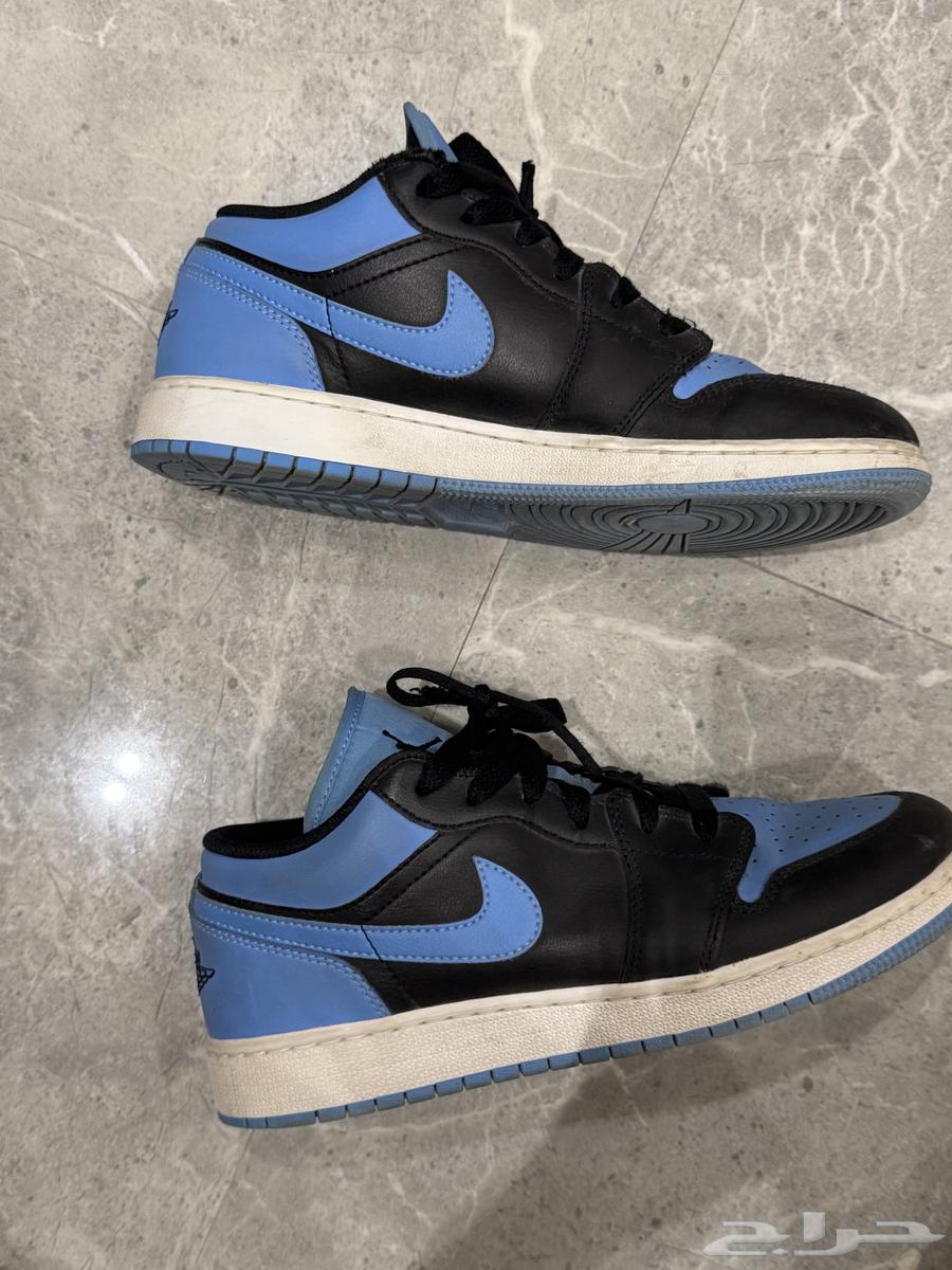 حذاء نايك جوردن Air Jordan 1 Low University Blue Black64231023443715111