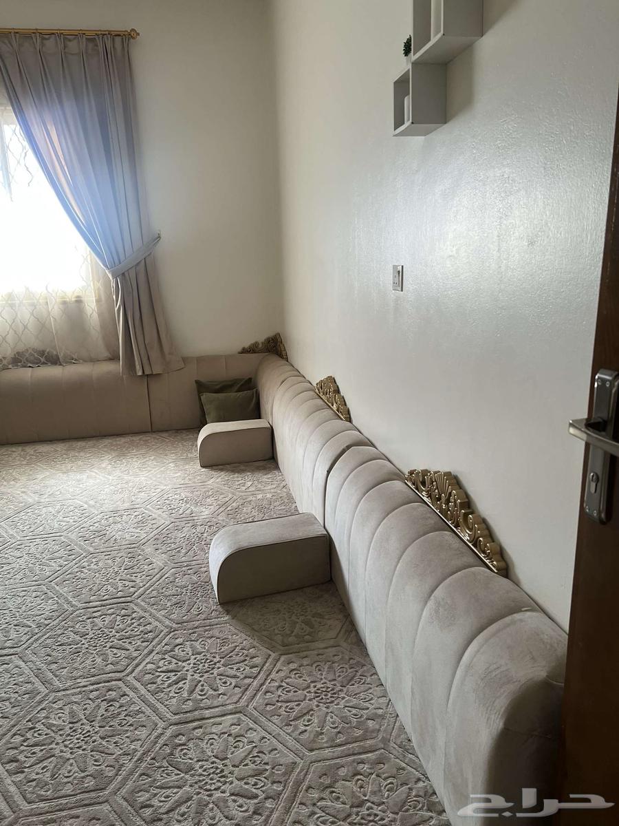 كنب خشب ظهور جديد للبيع مع الستاره و الفرشه64215656009601111