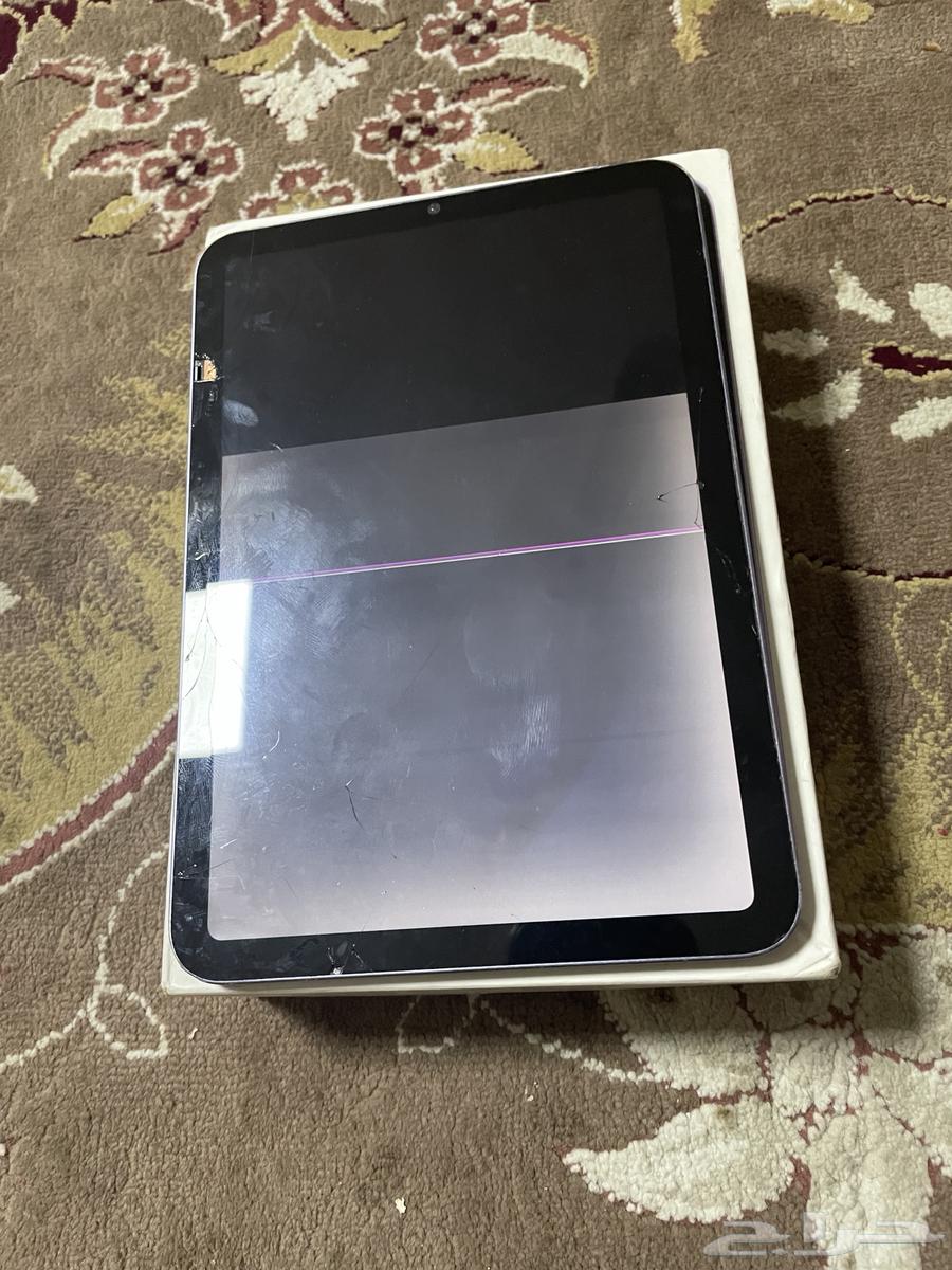 ايباد ميني 6 للبيع مكسور64217290713859111