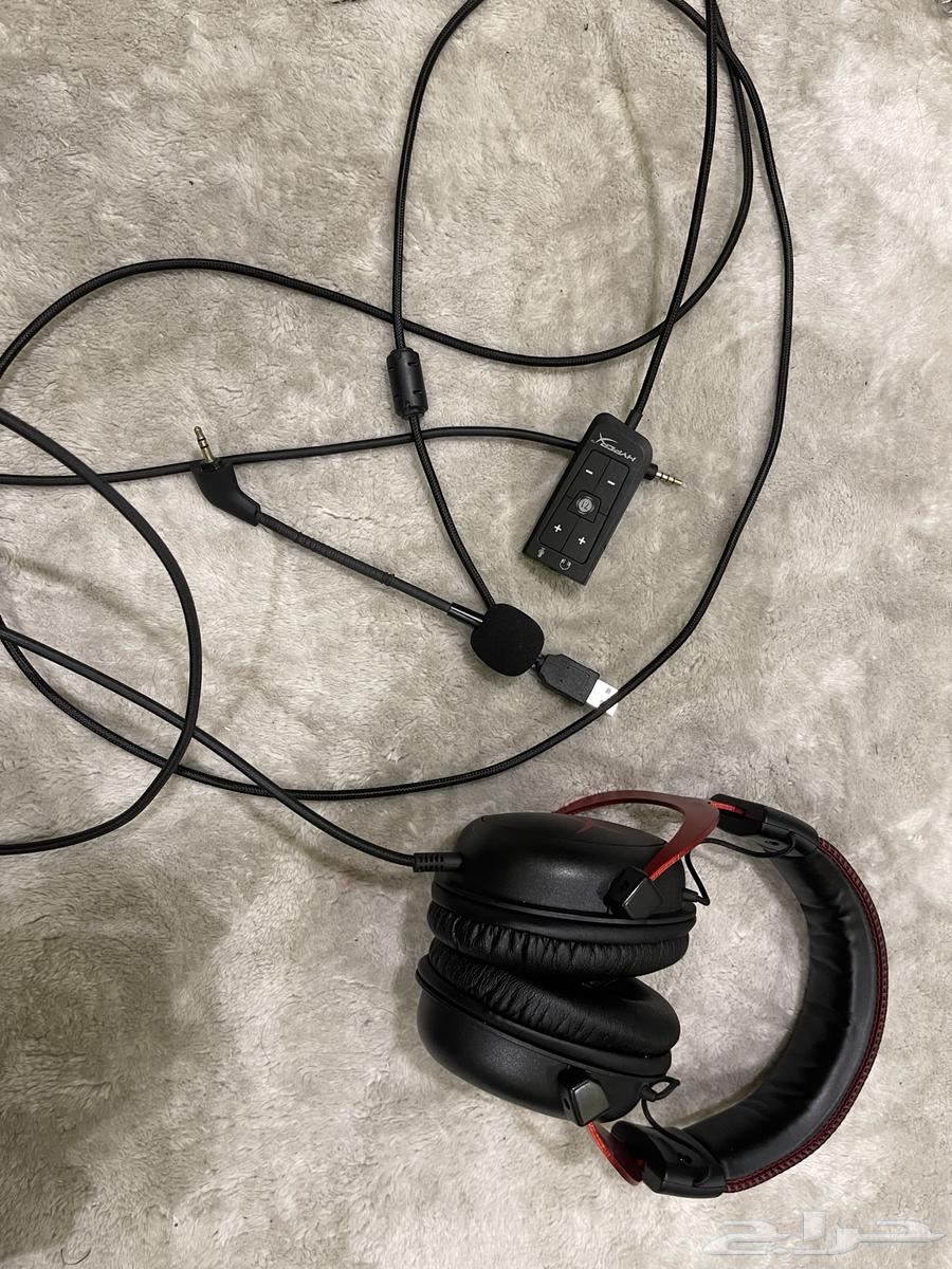 مكسر وسماعه وكيبورد وماوس وطاوله قيمنق64222320131586110