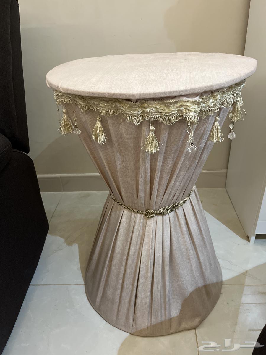 2 upholstered tables for 50 SAR64218604322050112