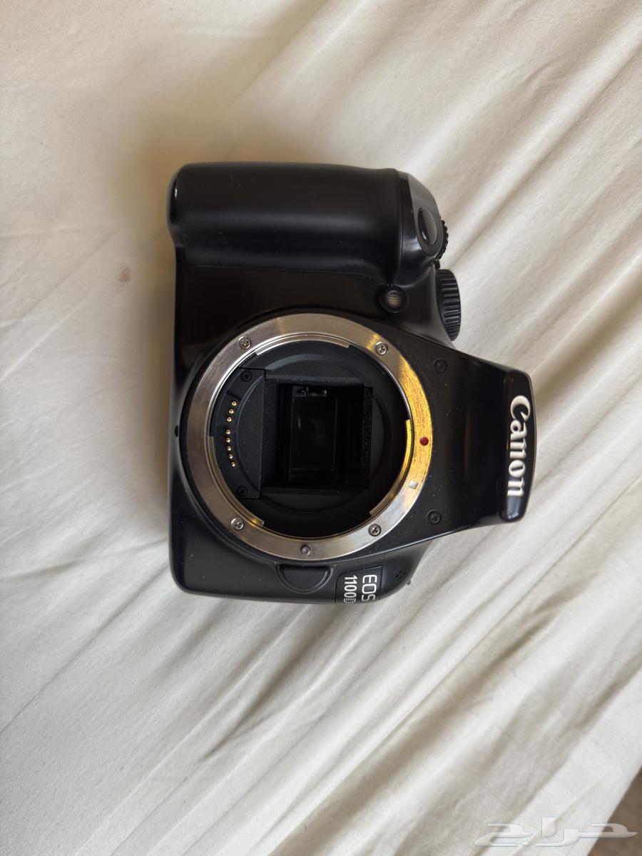 كاميرا كانون 1100D مع عدسة EFS 18-55 mm نظيفة جدا64212361052547113