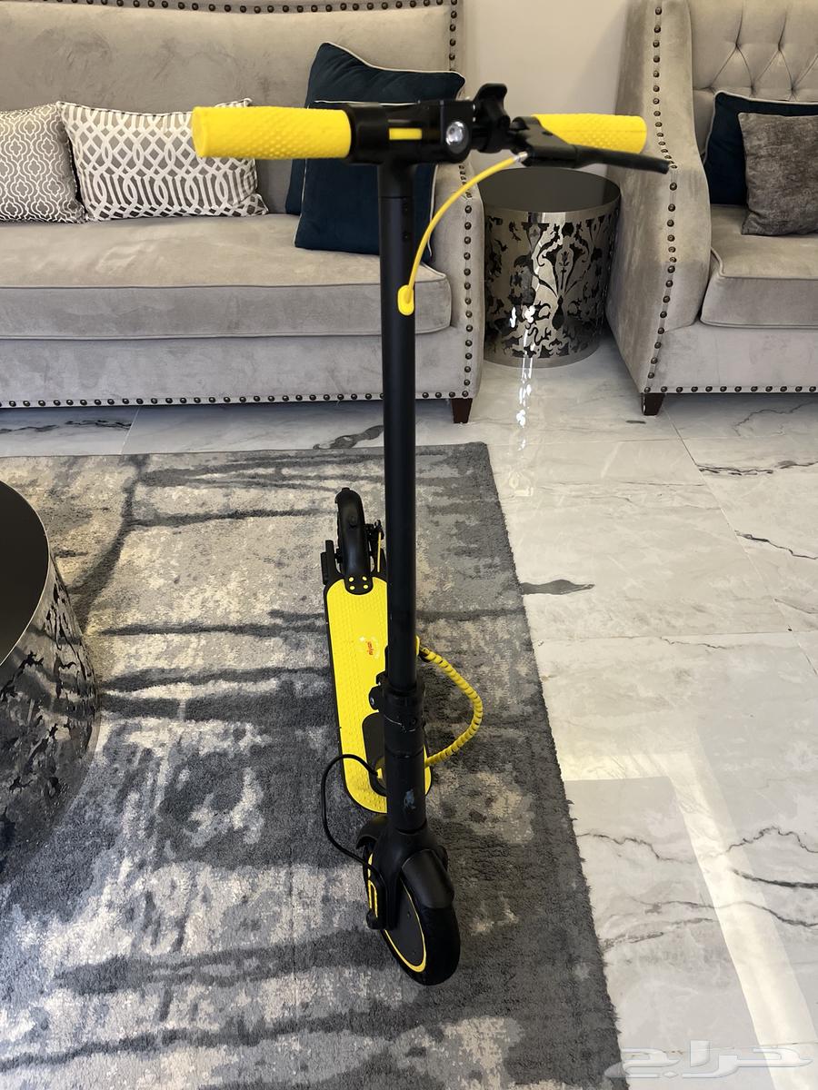 سكوتر للبيع اللون اصفر وأسود يمشي 9964218790705539113