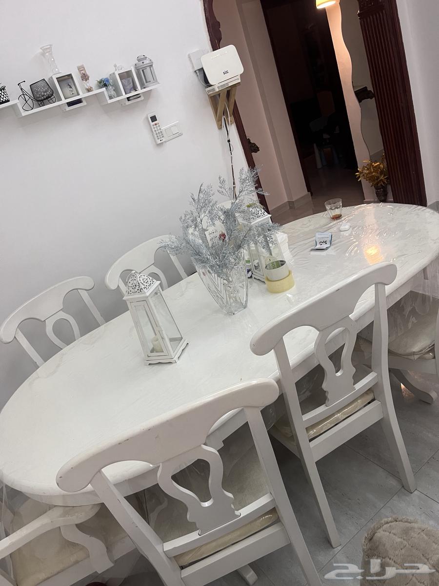 طاولة طعام سبع كراسي مرتبه64230139954689112