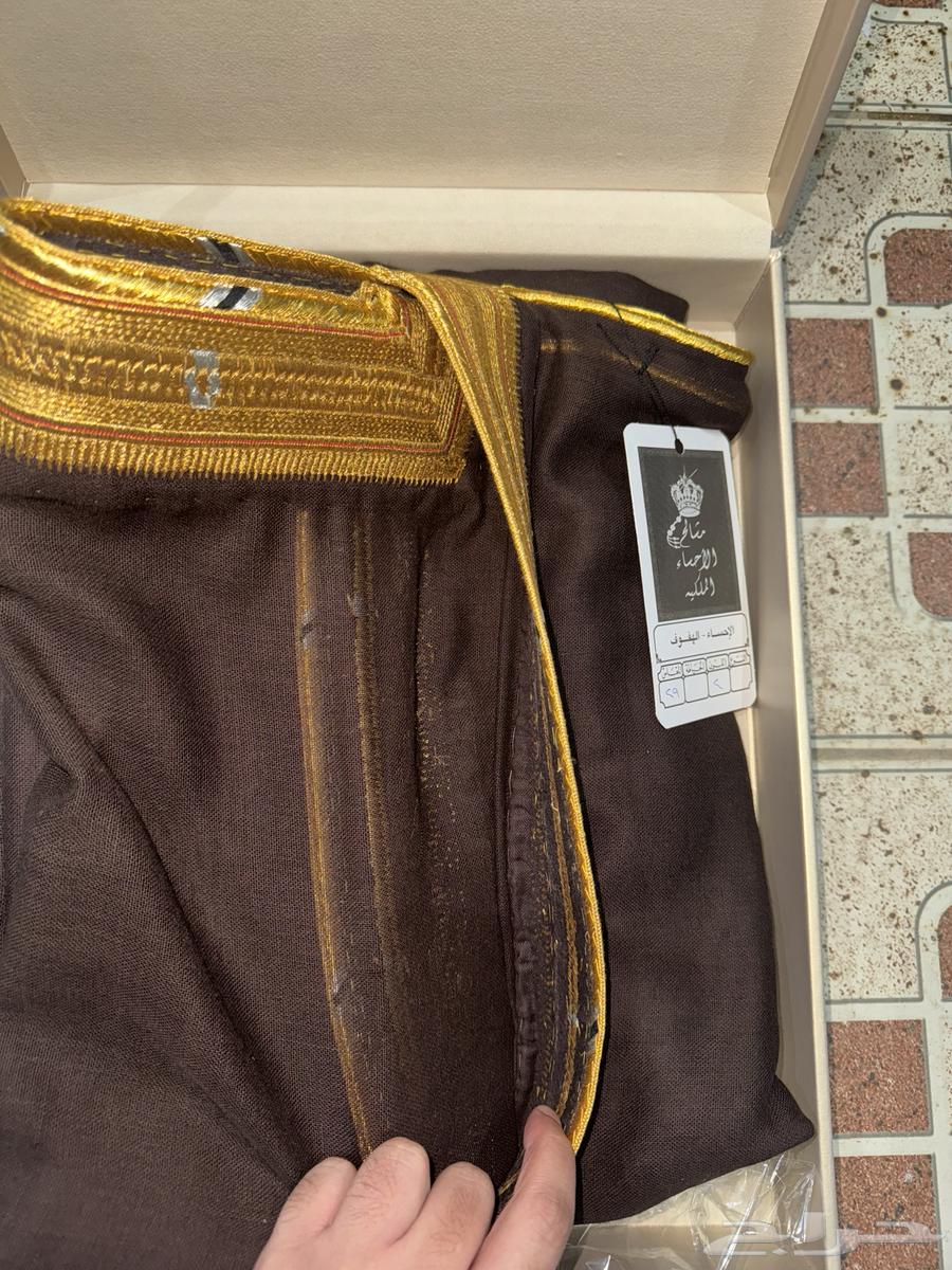 بشت ملكي ( خياطه يدويه ) جديد64230646285569112