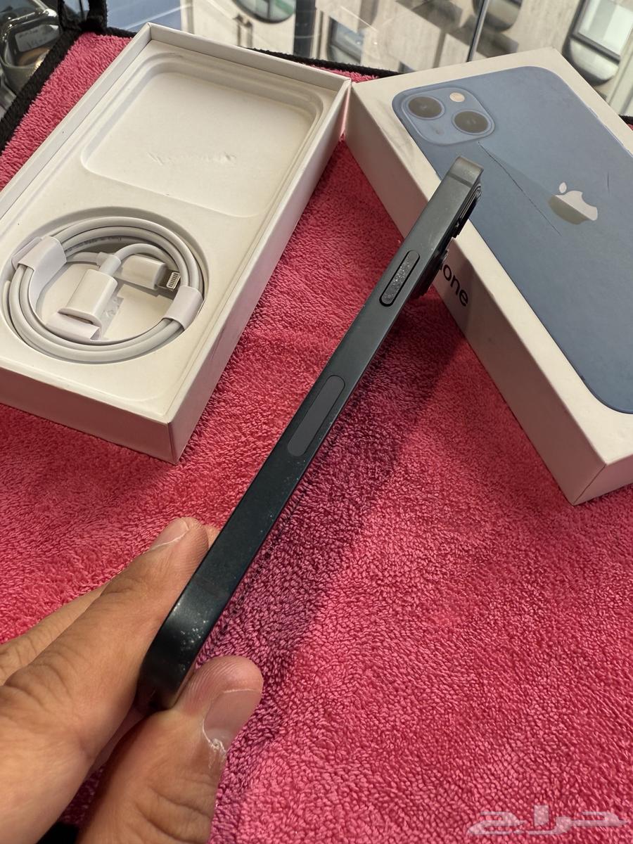 آيفون 13 عادي 128 قيقاء بطارية 92 مع كرتونه64219841609601113