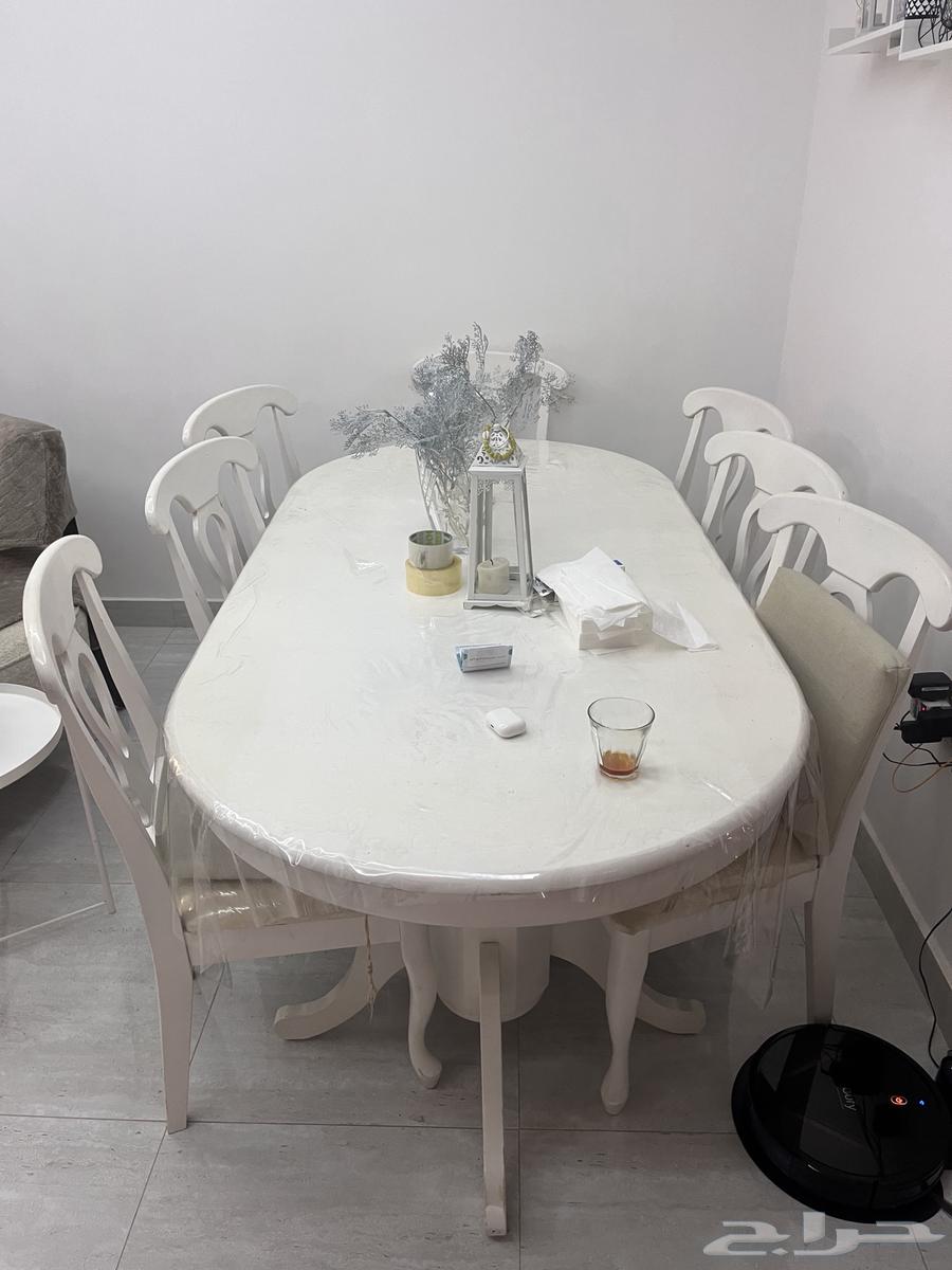 طاولة طعام سبع كراسي مرتبه64230139954689110