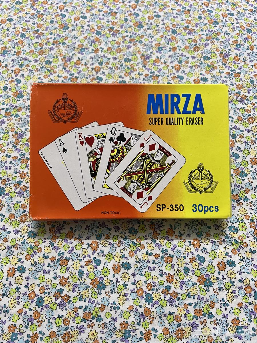 كرتون مساحات قديمة مرزا - على شكل ورق لعب64209994077954110