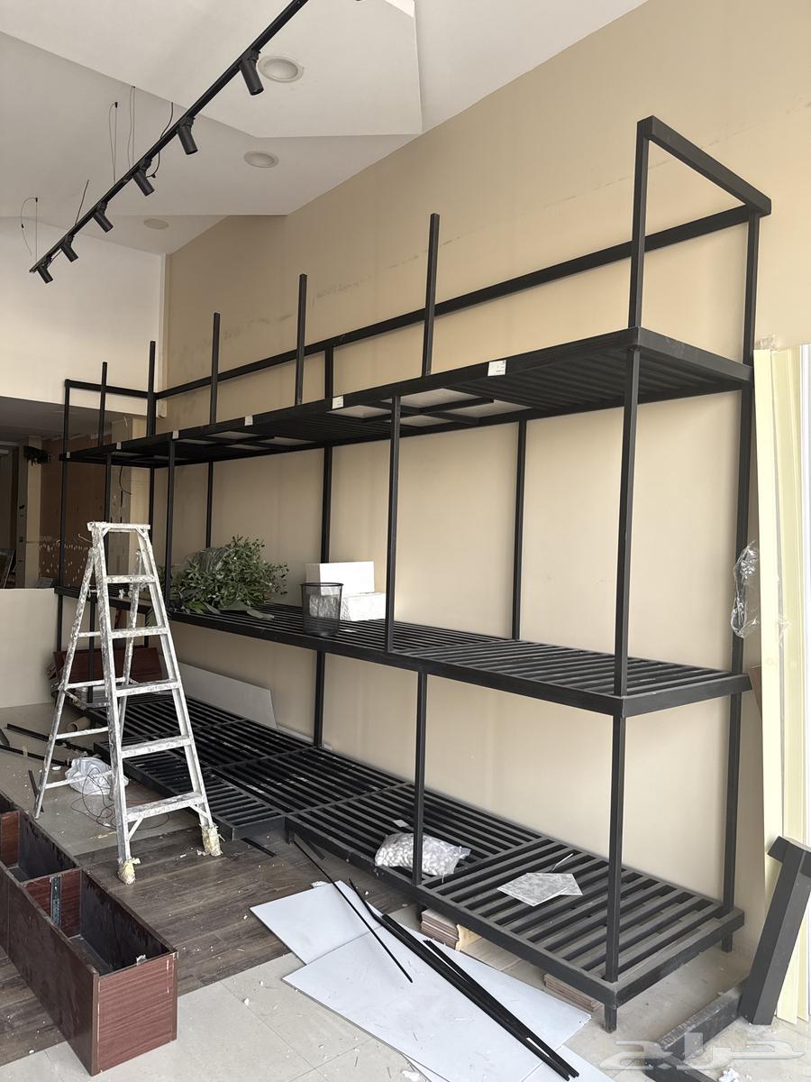 Iron shelf 6 meters long, 4 meters high64222123534081111