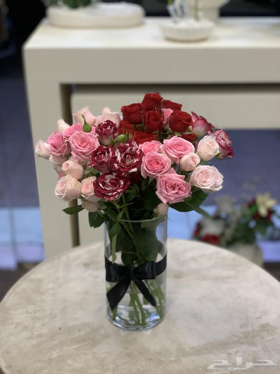 فازة ورد   كيكه ب 180 ريال64226758303617113