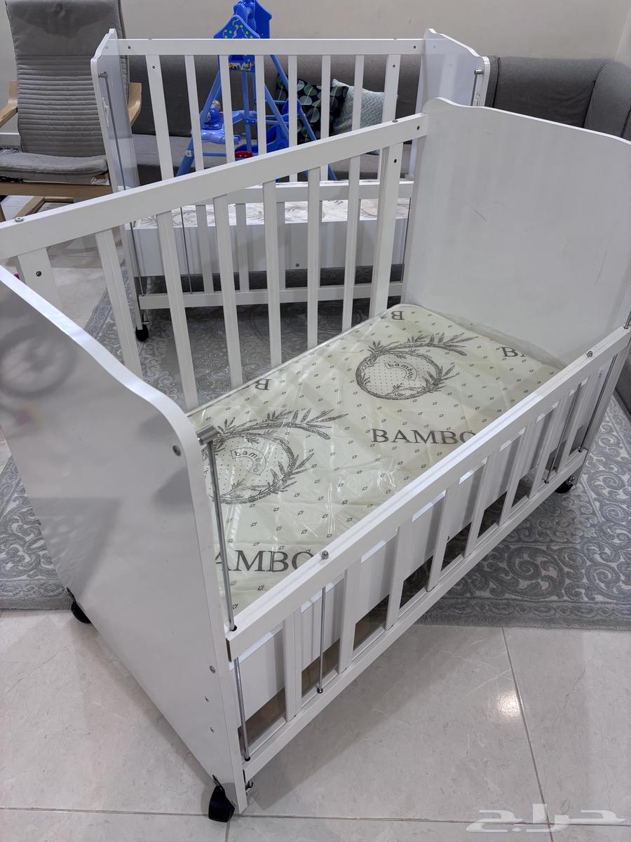 سرير اطفال من 0 الى 5 سنوات معه اسفنج ( مطرحه )64222968626433110