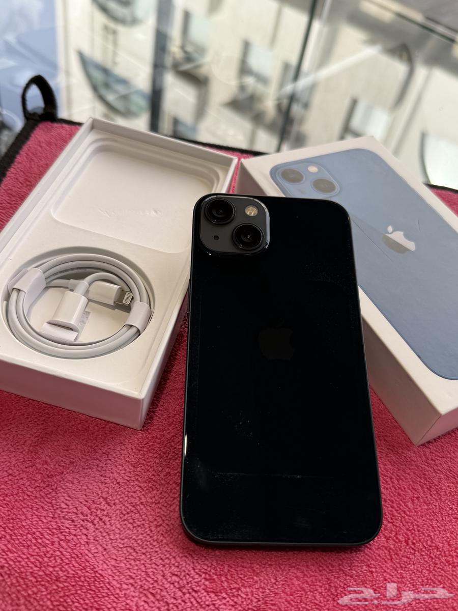 آيفون 13 عادي 128 قيقاء بطارية 92 مع كرتونه64219841609601112