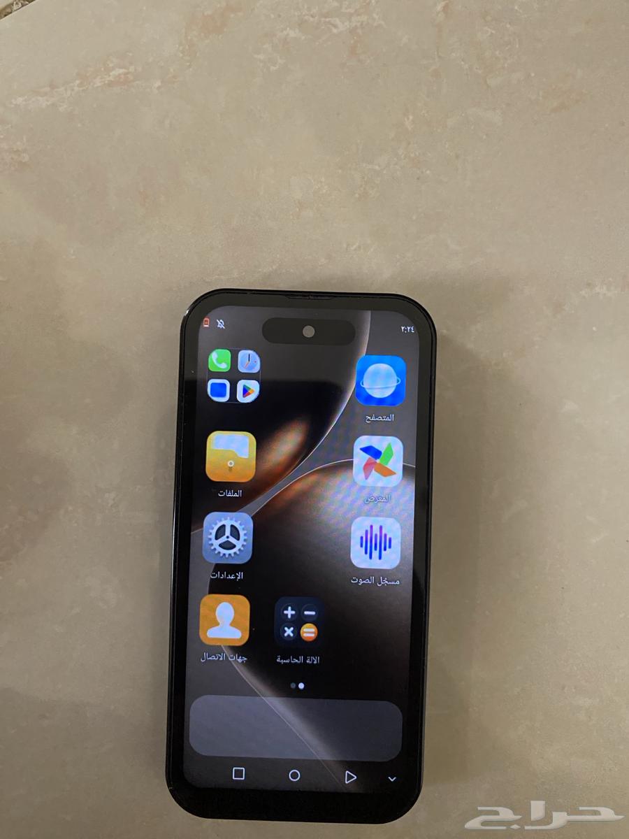 جوال شبيه الايفون استخدام يومين وفيه منفذ شريحه لتواصل واتس64221705214209111