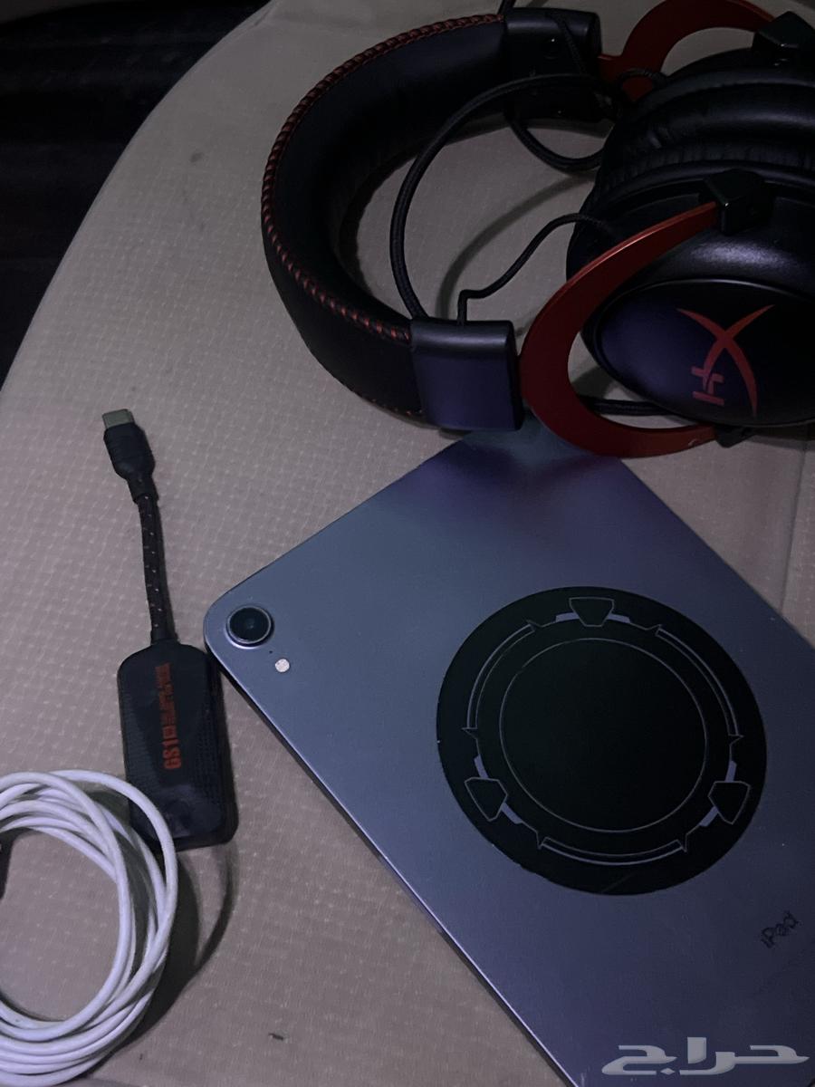 ايباد مني نظيف على السوم مع سماعه هايبر اكس وشاحن ووصله64224245780993110