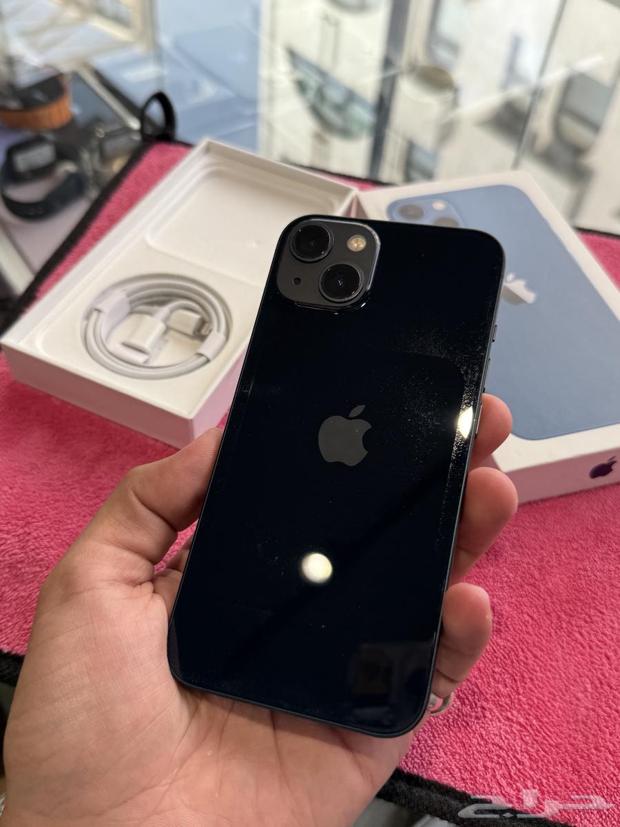 آيفون 13 عادي 128 قيقاء بطارية 92 مع كرتونه64219841609601110