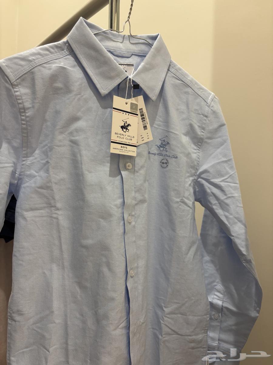 قميص بولو جديد غير مستخدم لون ازرق64228759867010110