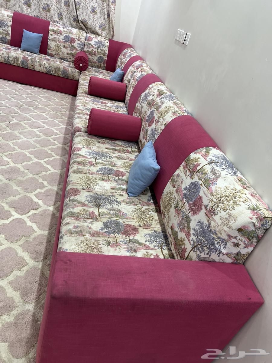 كنب مع ستارة للبيع64228201023235113