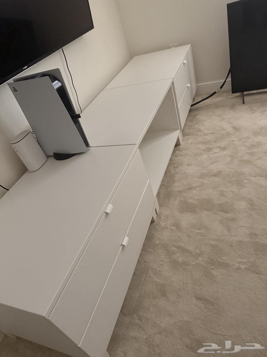 طاولة تلفيزون ارضية منفرده ثلاث حبات64214012401538113