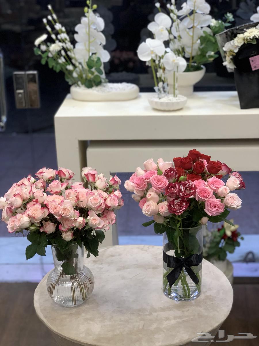 فازة ورد   كيكه ب 180 ريال64226758303617114