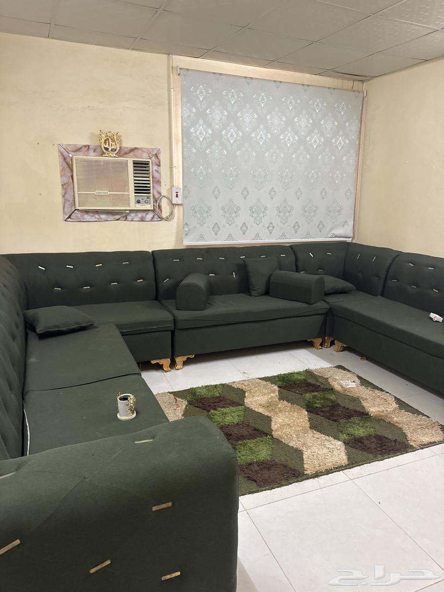 Hello, I have this sofa. It's almost new. Location: Al-Qassim.64210870184961111