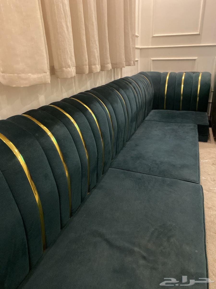 كنب اخضر للبيع (5قطع)64223153104002110