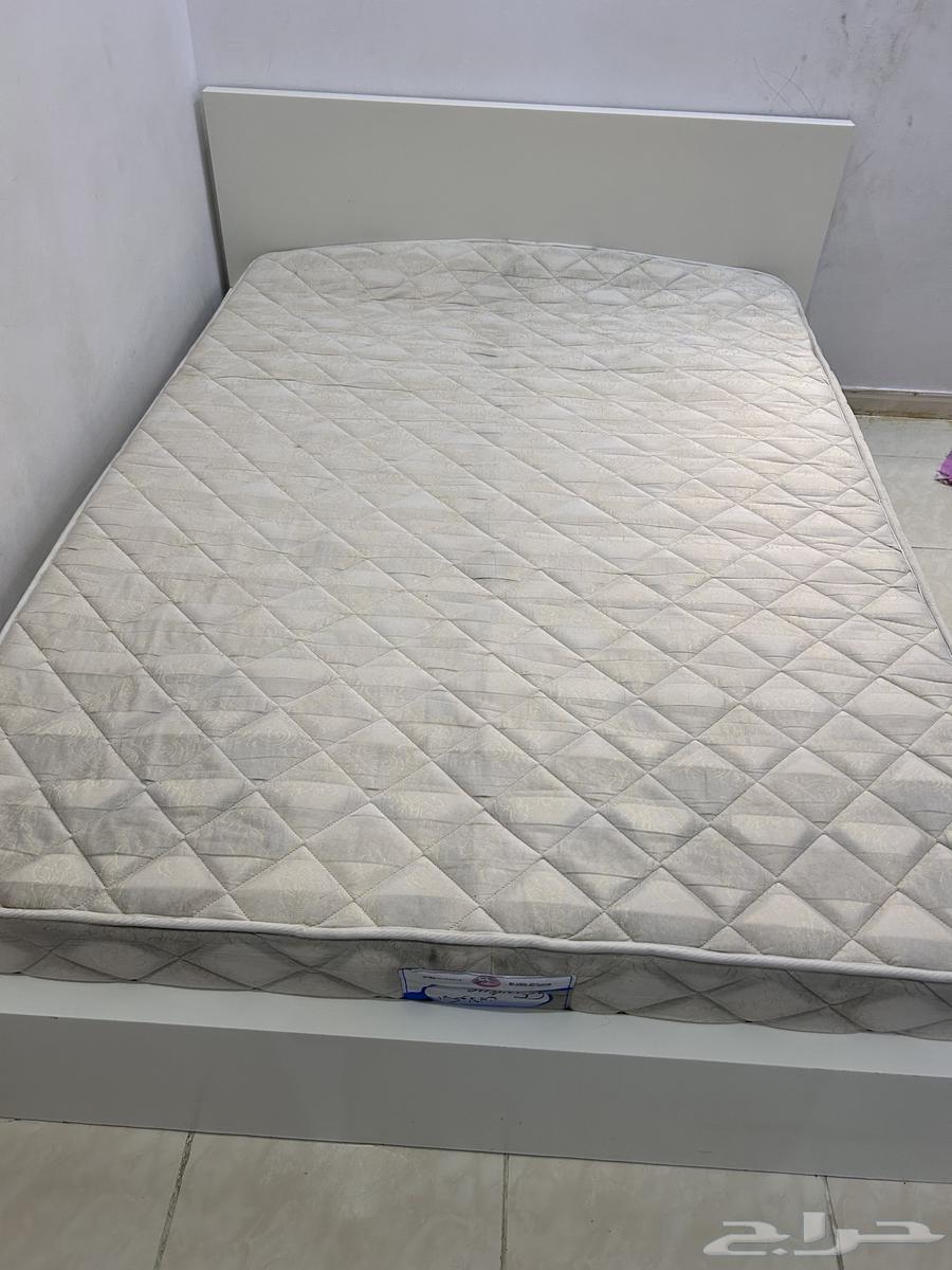 سرير ايكيا نفر ونص مع المرتبة64220241100418112