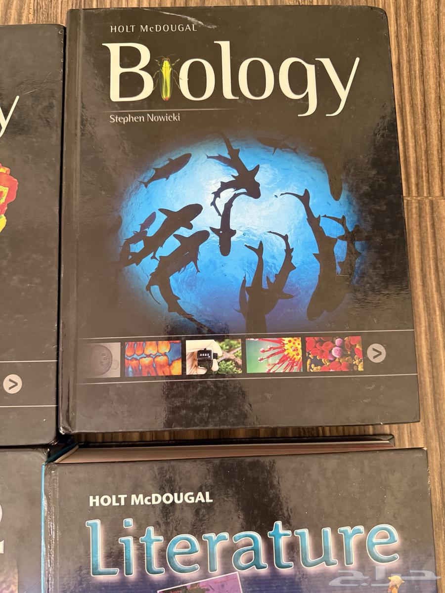 كتب مدرسة انترناشونال holt mcdougal مستخدمه64217290512514112