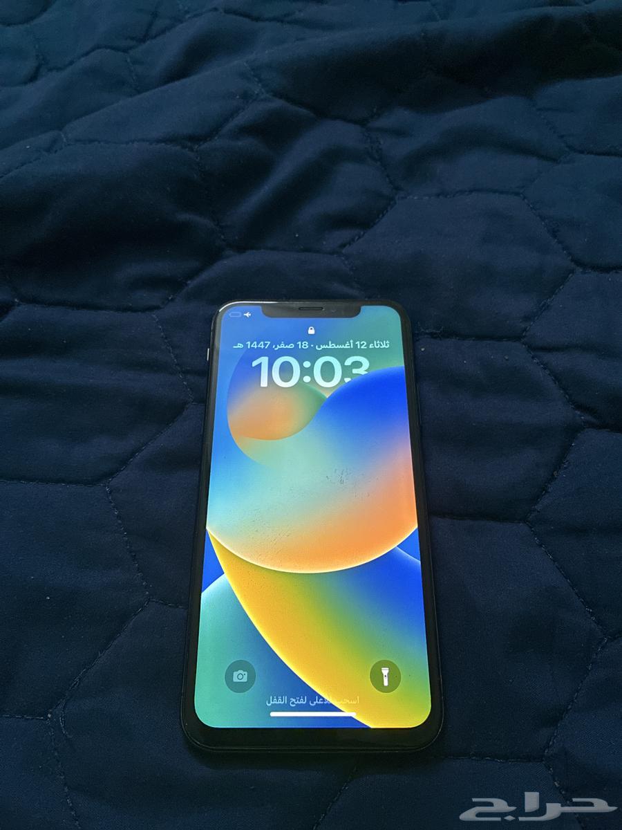 ايفونX اسود64210463910529111