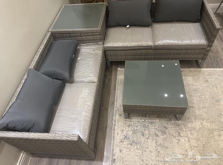 طقم جديد جلسة حديقة خارجي ضد الماء والشمس64227193298819110