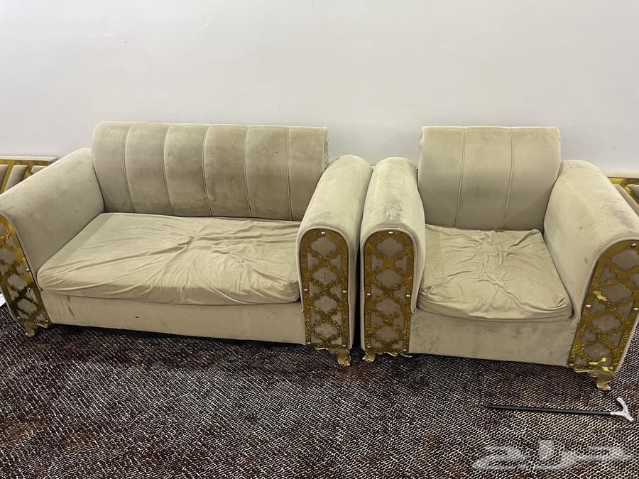 كنب مستعمل للبيع 5 قطع64217290911362113