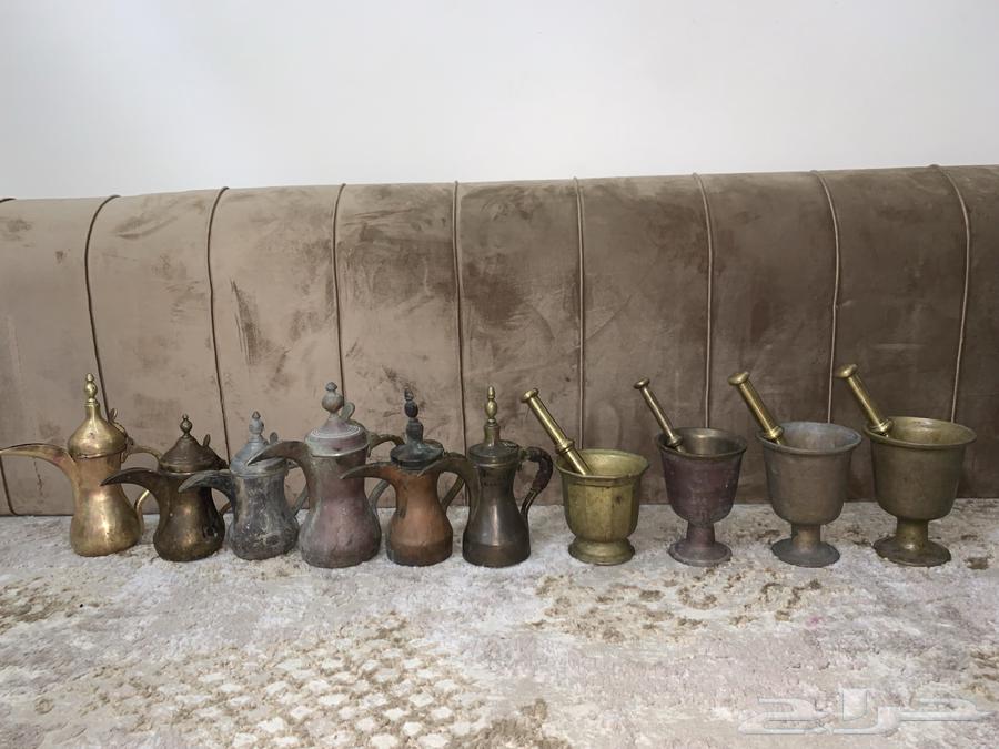 مجموعة دلال قديمه ونجور هاون لمحبي التراث64228938314499110