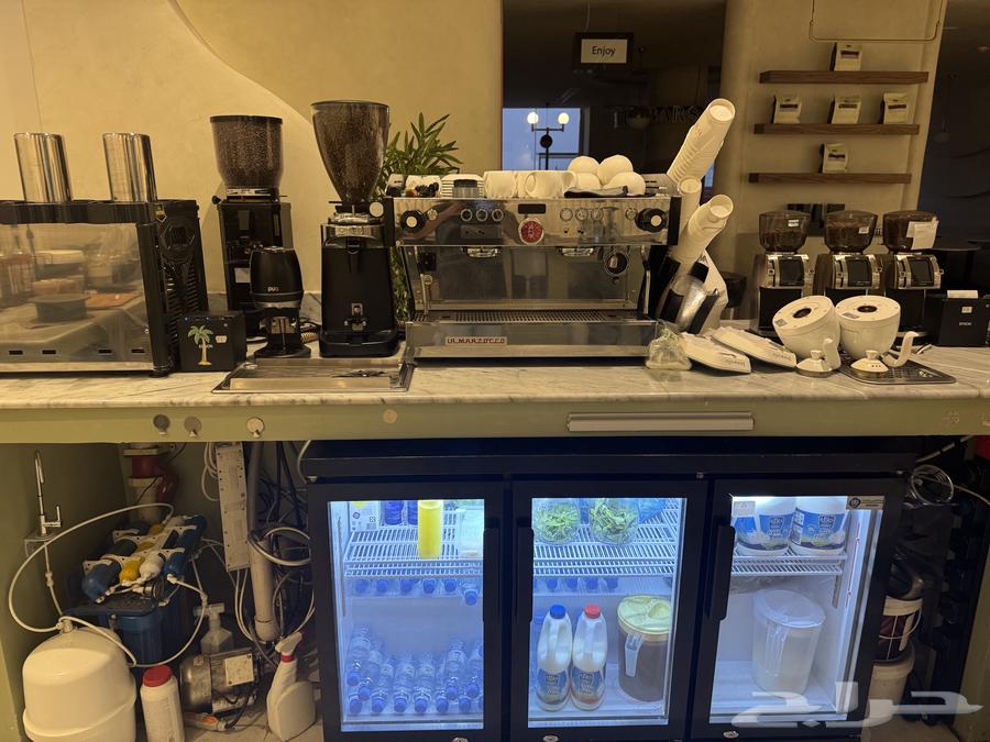 مكنية اسبريسو و معدات قهوة و مخبز للبيع64215387957891112