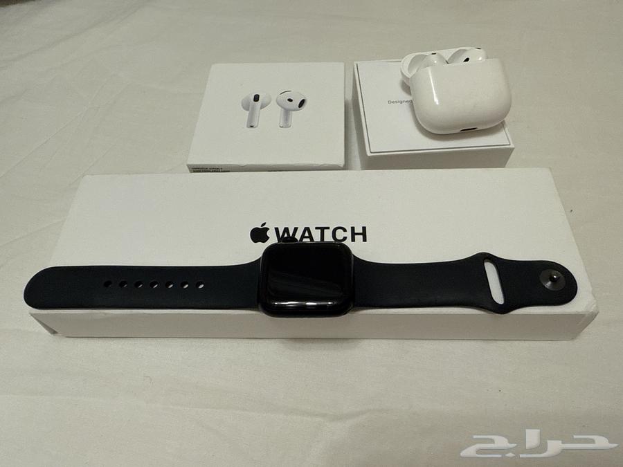 سماعات وساعة ابل64228025456643111